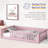 Twin Size Floor Bed For Kids With Safety Guardrails And Door And Slats,Without Door-751290868