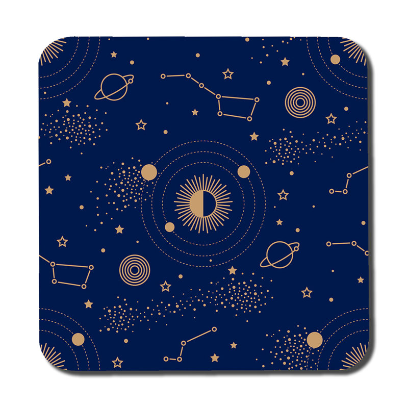 Square 6 Piece Coaster Set