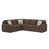 Brown 100% Polyester