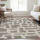 Premium Machine Washable Prisco Taupe Rug