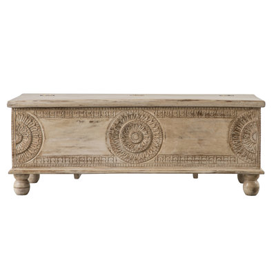 Punta Gorda Solid Wood Storage Bench