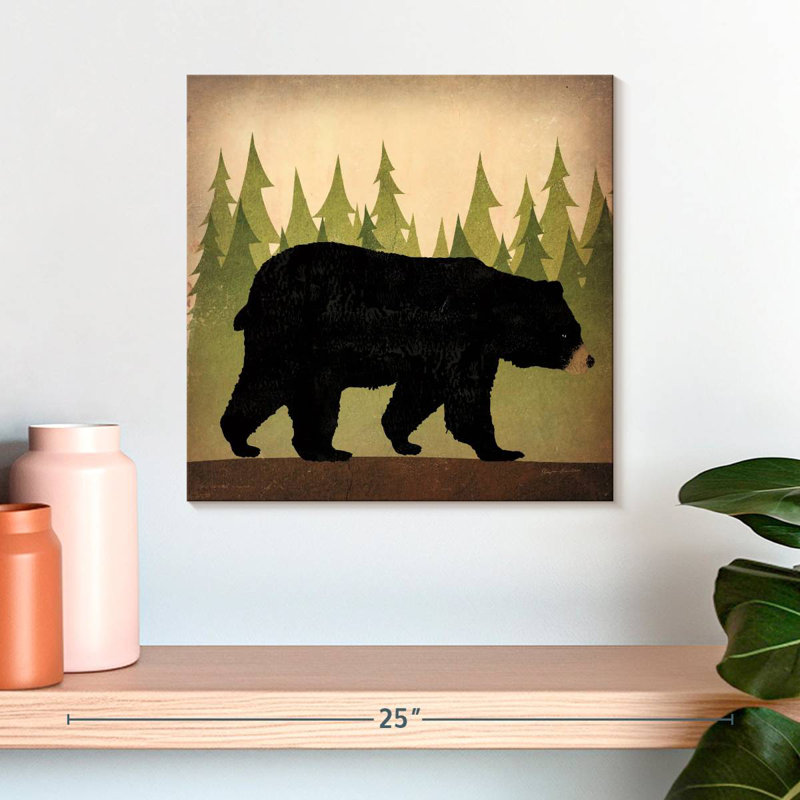 «Brampt Take a Hike Bear» sans mots, H 16 po x l 16 po