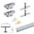 TopLine 71-222 Standard Single Door Hardware Kit-27434117