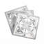 Aliane Purbeck Stone Glossy 3D Sticker Tile 15.24cm x 15.24cm
