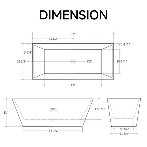 Dimensions du produit