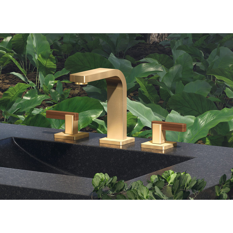 San Elijo 8" Widespread Lavatory Faucet, Matte Black