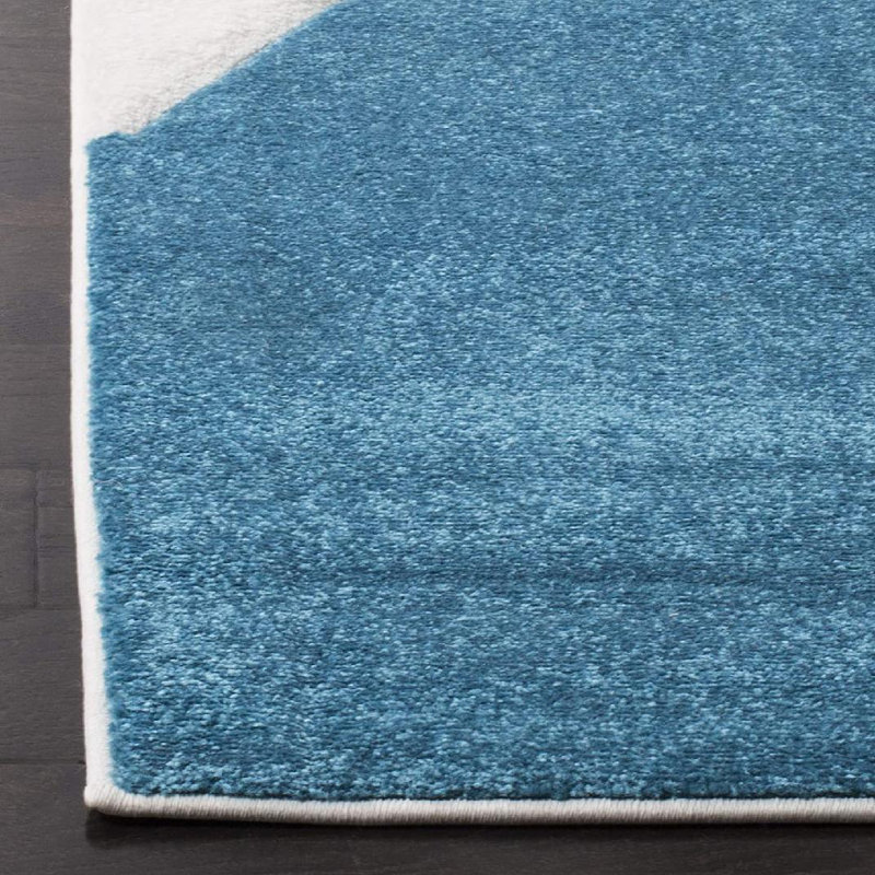 Menelaus Performance Geometric Rug, Runner 2'3" x 14'