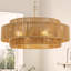 Luebbert 4 - Light Dimmable Drum Chandelier-69906408