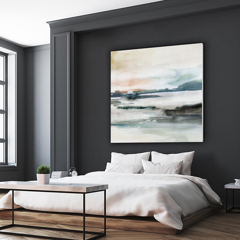 «Dusk Fall I», reproduction d'art sur toile géante, H 54 po x l 54 po x P 1,5 po