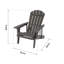 Chaise Adirondack en plastique Ayuub-1905242085