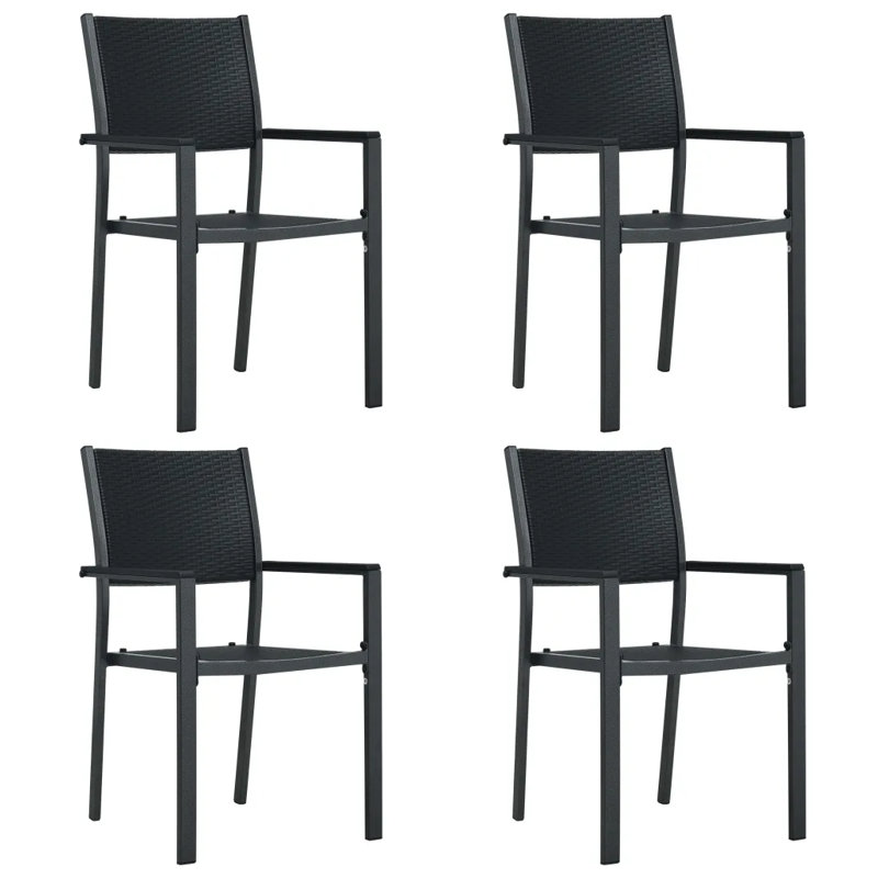 Rinan Patio Dining Side Chair with Cushion