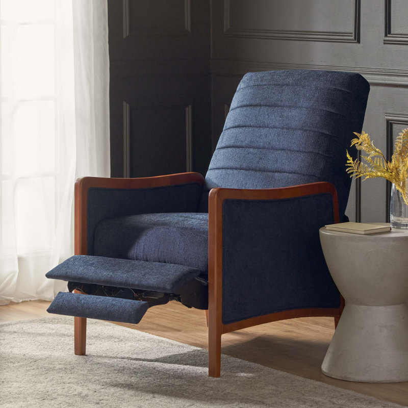 Fauteuil inclinable moderne Modern Living, Bleu