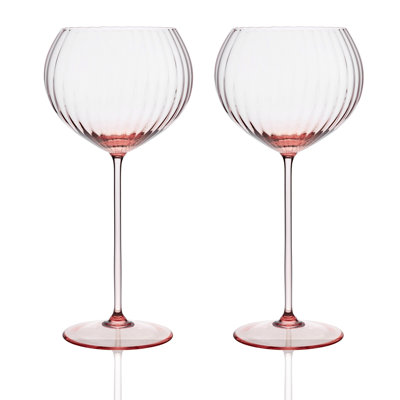 Quinn Handmade Crystal Red Wine Glass