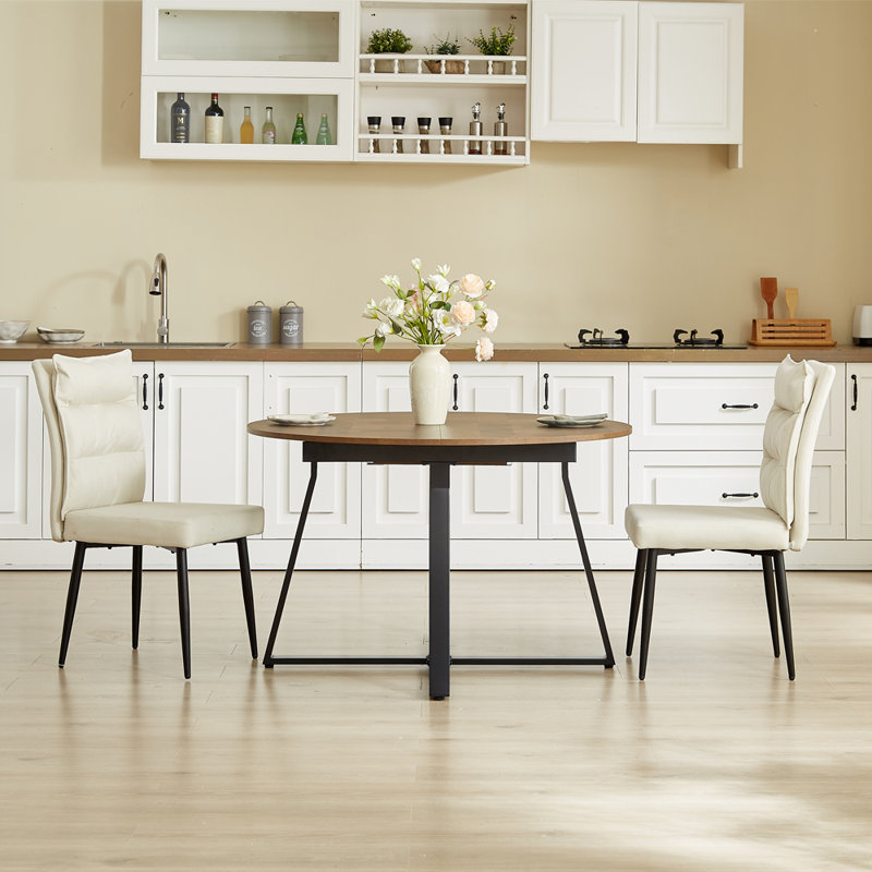 Devantre 2 - Person Dining Set, Beige