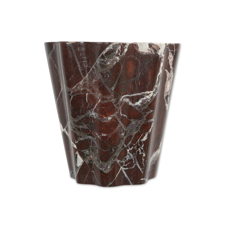 Astra 1 - Light Flush Mounted Sconce, Red Italian Marble