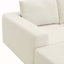 Canapé modulaire en forme de U 110 * 72 "avec repose-pieds, canapé de luxe en chenille nuage avec siège profond, aucun assemblage requis, canapé rembourré entièrement compressé pour le salon, la chambre à coucher, 3 couleurs-474978556