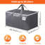 93L Large Moving Bags with Zippers Heavy Duty Storage Bags(Set of 6)