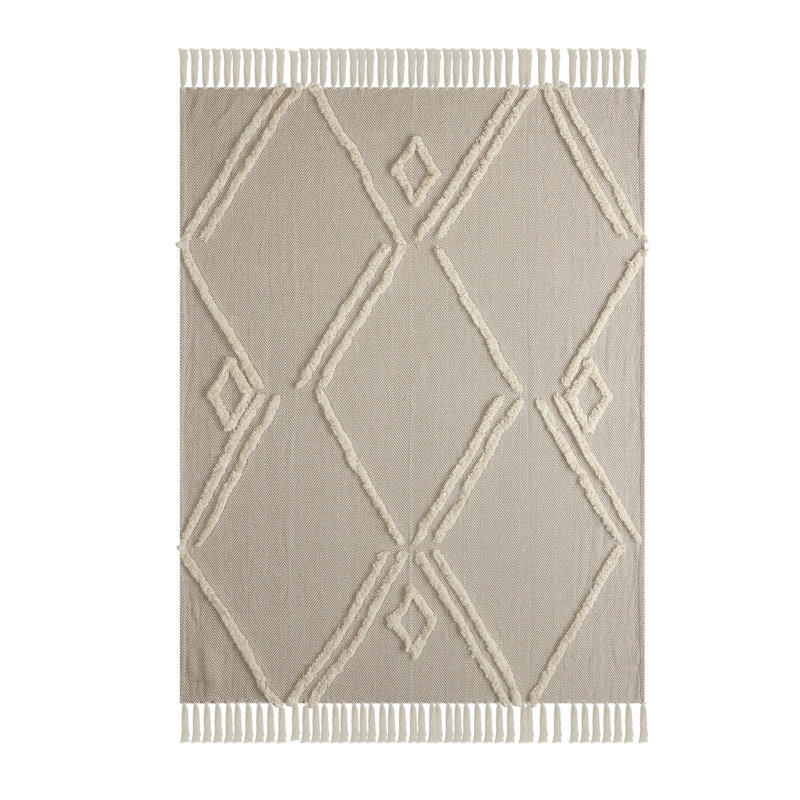 Jeté 100% coton Throw Blankets