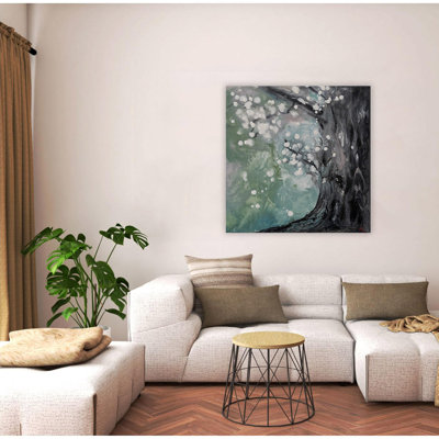 "Luminous Roots", art mural sur toile
