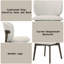 Chaise d'appoint (ensemble de 2)