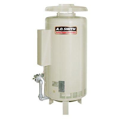 HW-420 Commercial Hot Water Supply Boiler Nat Gas Burkay 420,000 BTU Input -  A.O. Smith