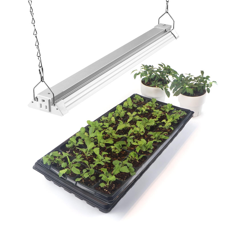 Lumière de croissance Barrine Tx36 2ft pour plantes d'intérieur, 36 W (équivalent 200 W), puissance élevée, avec interrupteur marche / arrêt, raccordable, 1 paquet