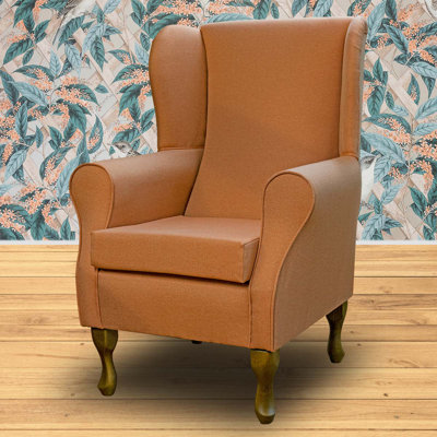 74cm Wide Tufted Wingback Chair