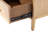 Braughton Farmhouse Rustic 2-Drawer Nightstand