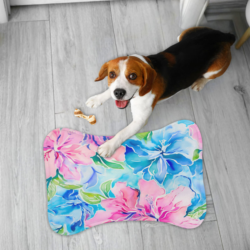 Tapis d'alimentation en forme d'os tendance 1 pièce