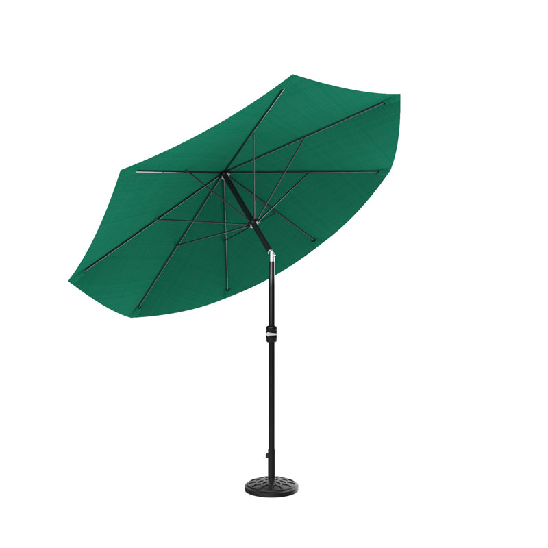 304.8cm Tilt Market Parasol, Hunter Green