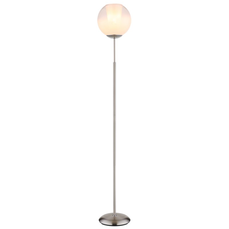 155cm Matte Novelty Floor Lamp, Silver