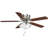 4-Light Universal Ceiling Fan Branched Light Kit-1631033852