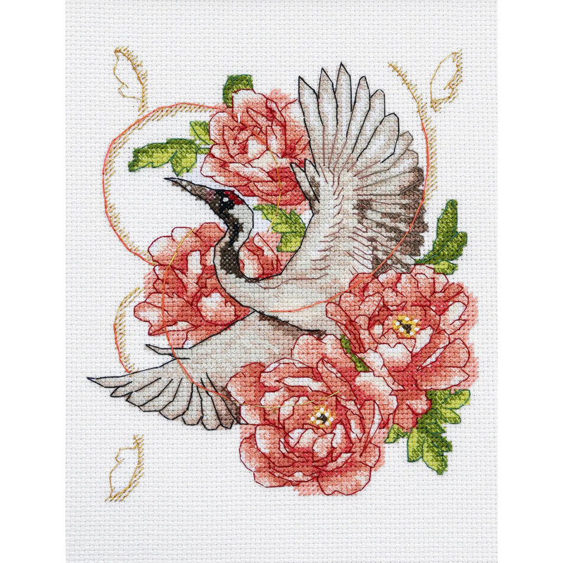 Abris Art, ensembles de point de croix - Sur les ailes du rêve