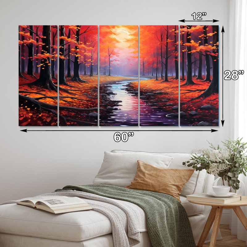 Rustic Landscape & Nature Wall Decor on Metal