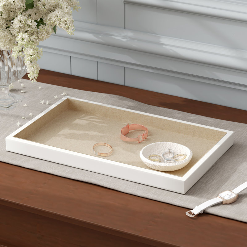 Wood Jewelry Organizer Tray