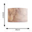Delrita 23.5 cm H Drum Lamp Shade ( Slip-On ) in Beige