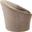 Fauteuil d'appoint en velours Tristan-888359883