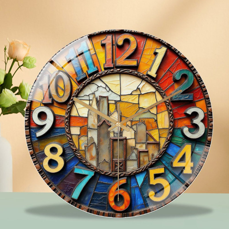 Horloge murale 12 po