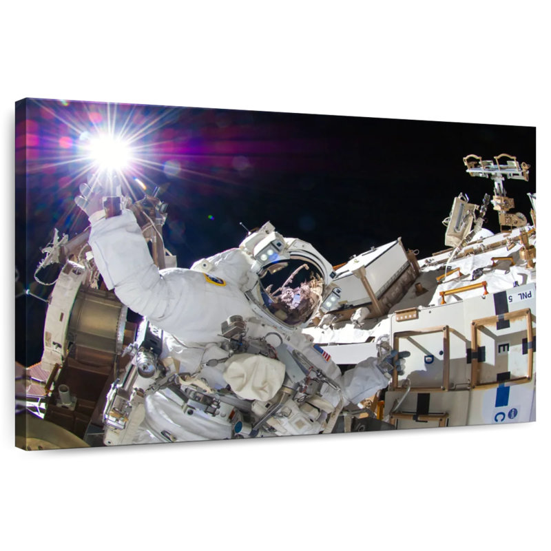 Oberle Sunita Williams, voyage dans l'espace, H 34 po x l 51 po