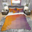 Ensemble de housse de couette à géométrie triangulaire à pointillés designart-35228752