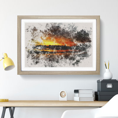 Sunset View Vol.3 - Picture Frame Painting