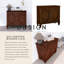 Buffet rétro en bois avec rangement-270208193