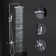 Juno Odele Wall-Mounted Shower Set with Handheld Shower and Thermostatic Mixer