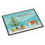 Tapis de porte d’intérieur anti-dérapant english bouledogue-22322340