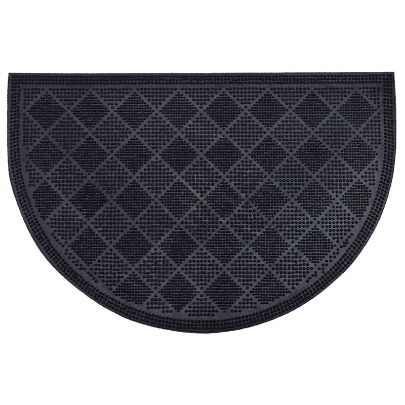Tapis d'extérieur demi-rond 24 x 16 Drew