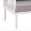 Fauteuil club d'extérieur, meubles de patio, coussins épais et imperméables pour porche, balcon