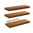 Solid Wood Floating Shelf (Set of 3)-70109174