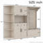 Armoire de vestibule multifonctionnelle gauche-droite-117359728