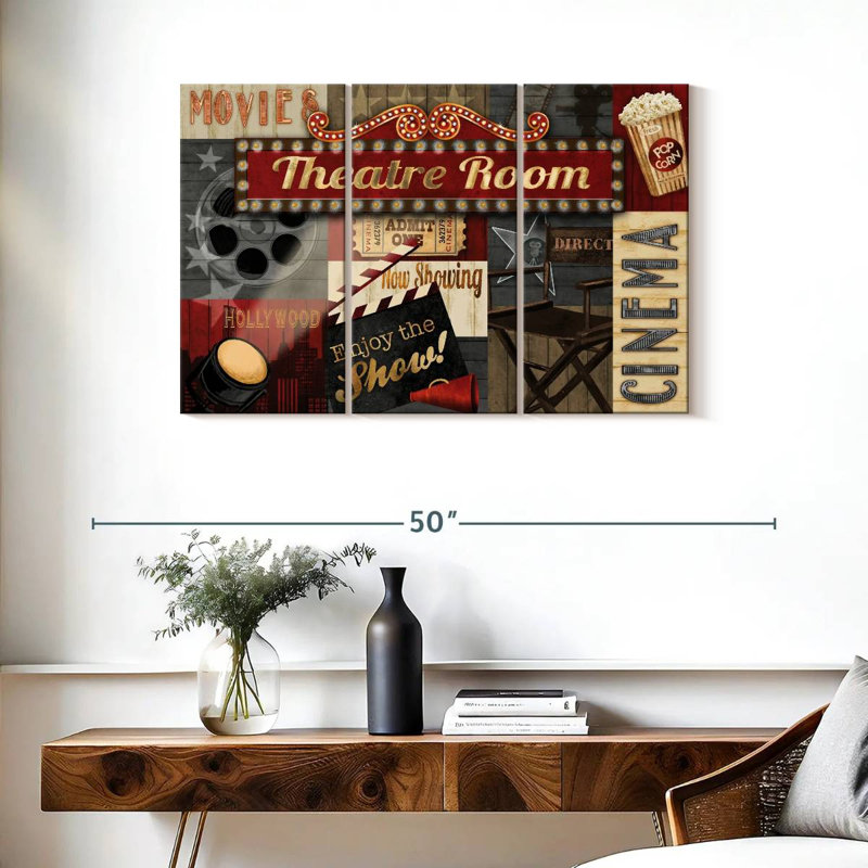 Keiraleigh Theatre Room, 24" H x 38" W