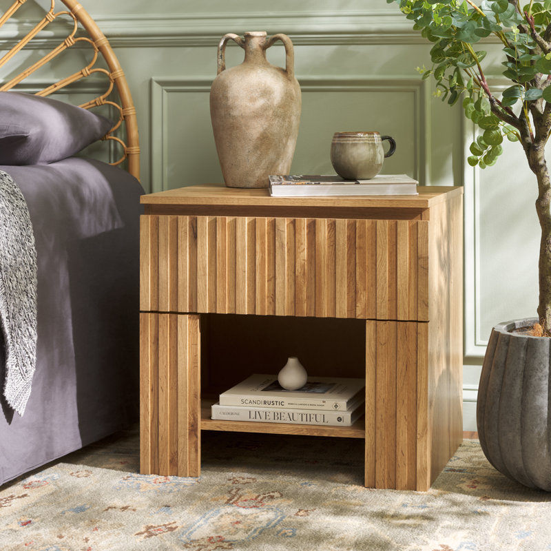 Table de chevet 1 tiroir Keyveon